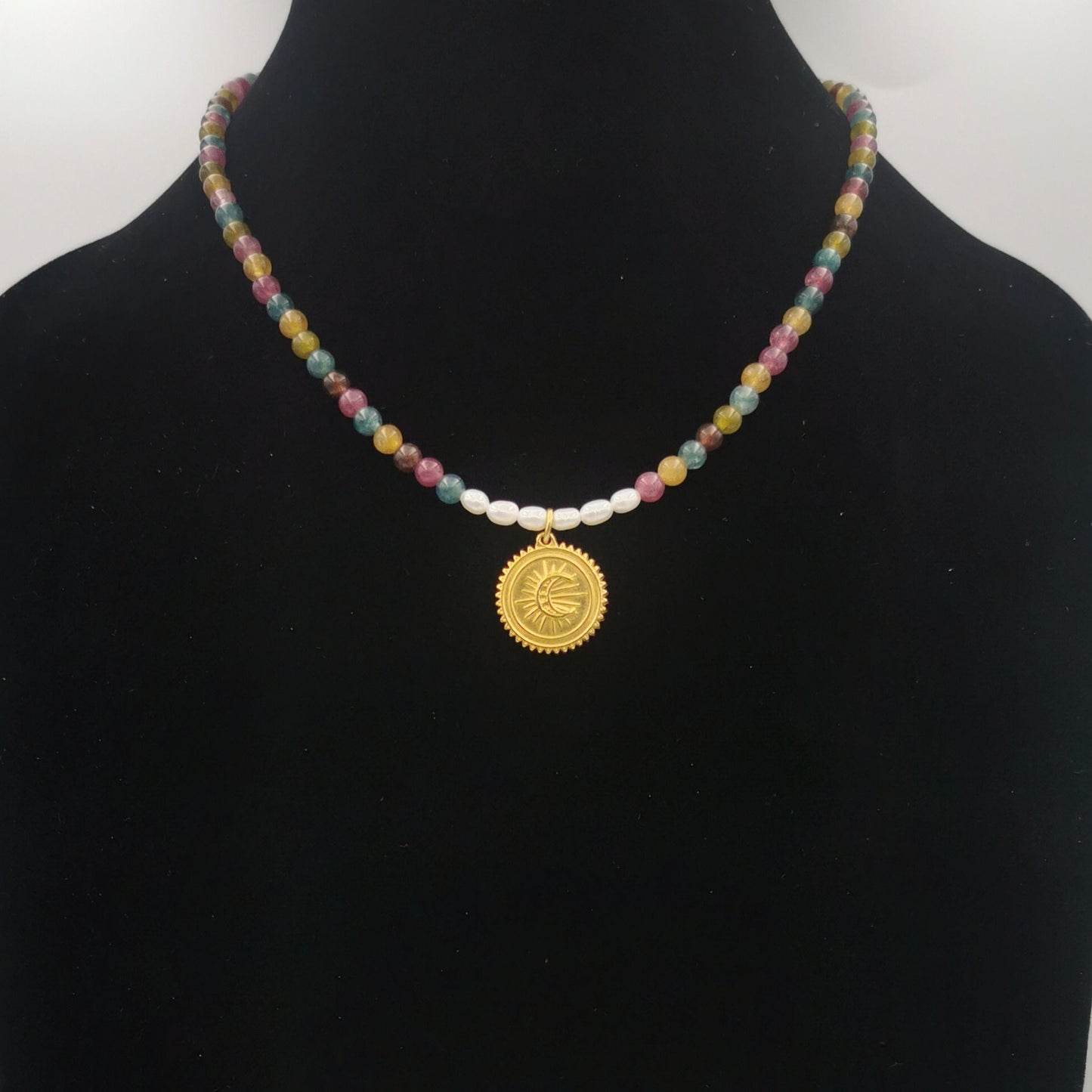 Tourmaline & Pearl Necklace