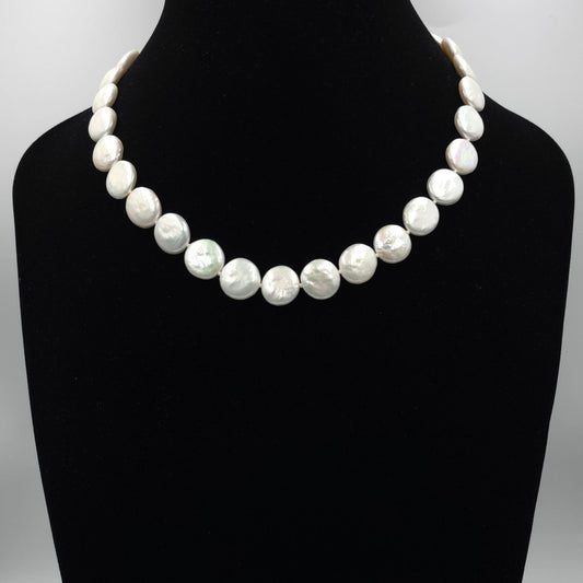 Coin Pearl Necklace