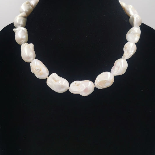 Grande Baroque Pearl Necklace