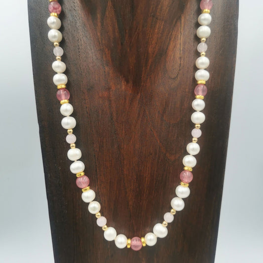 Elena Freshwater Pearl Necklace